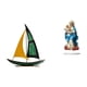 thumbnail image 1 of Adorno De Mesa De Acrílico Con Forma De Velero De Hierro, Figura Decorativa única, Colección Feng Shui, Regalo, Decoración Del Hogar, Centro De Mesa Festivo, 1 of 8