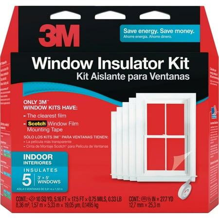 

3M Indoor 62 In. x 210 In. Window Insulation Kit (5-Pack)