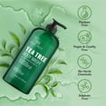 thumbnail image 5 of Botanic Hearth Tea Tree Body Wash Helps Nail Conditions Athletes Foot Ringworms Jock Itch & Body Odor Soothes Itching & Promotes Healthy Skin and Feet Naturally Scented 16fl oz, 5 of 9