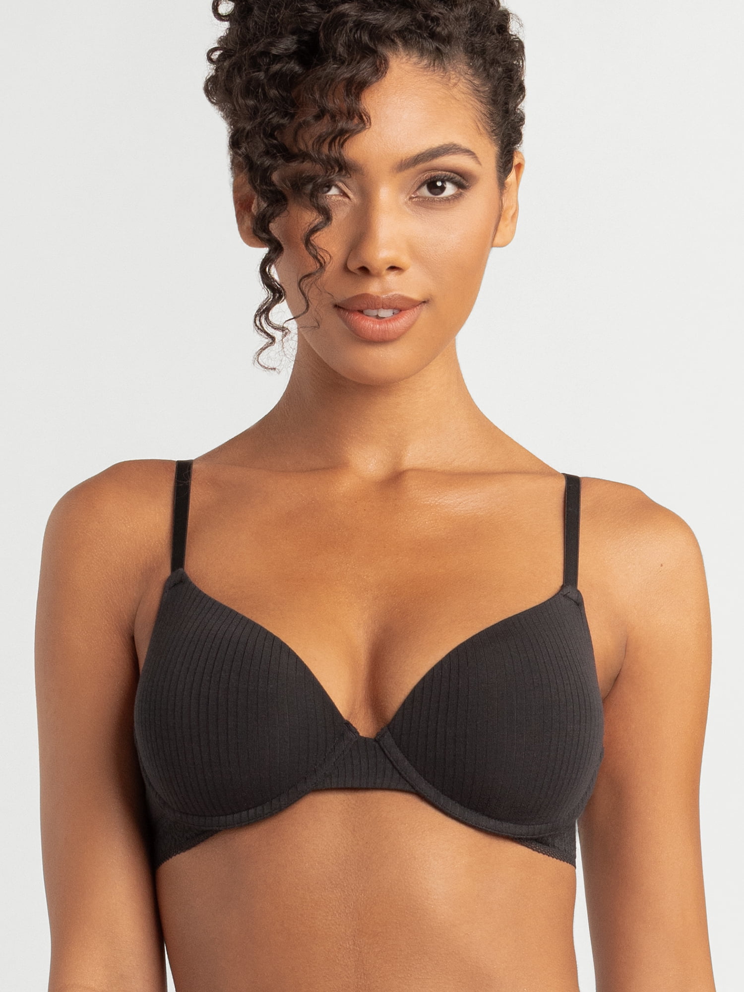 Jessica Simpson Women's Shadow Stripe Bra, Size 34B-40DD