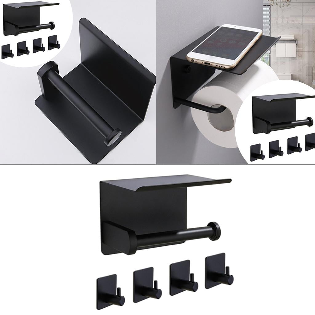 Fiocias 2x Paper Towel Holder Roll Paper Towel Hanger Roll Paper Bracket Home Decor