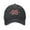 Black, variant on Nicholls State Colonels Secondary Hat Adult Adjustable Classic Washed Casquette Cap Hat Baseball Cap
