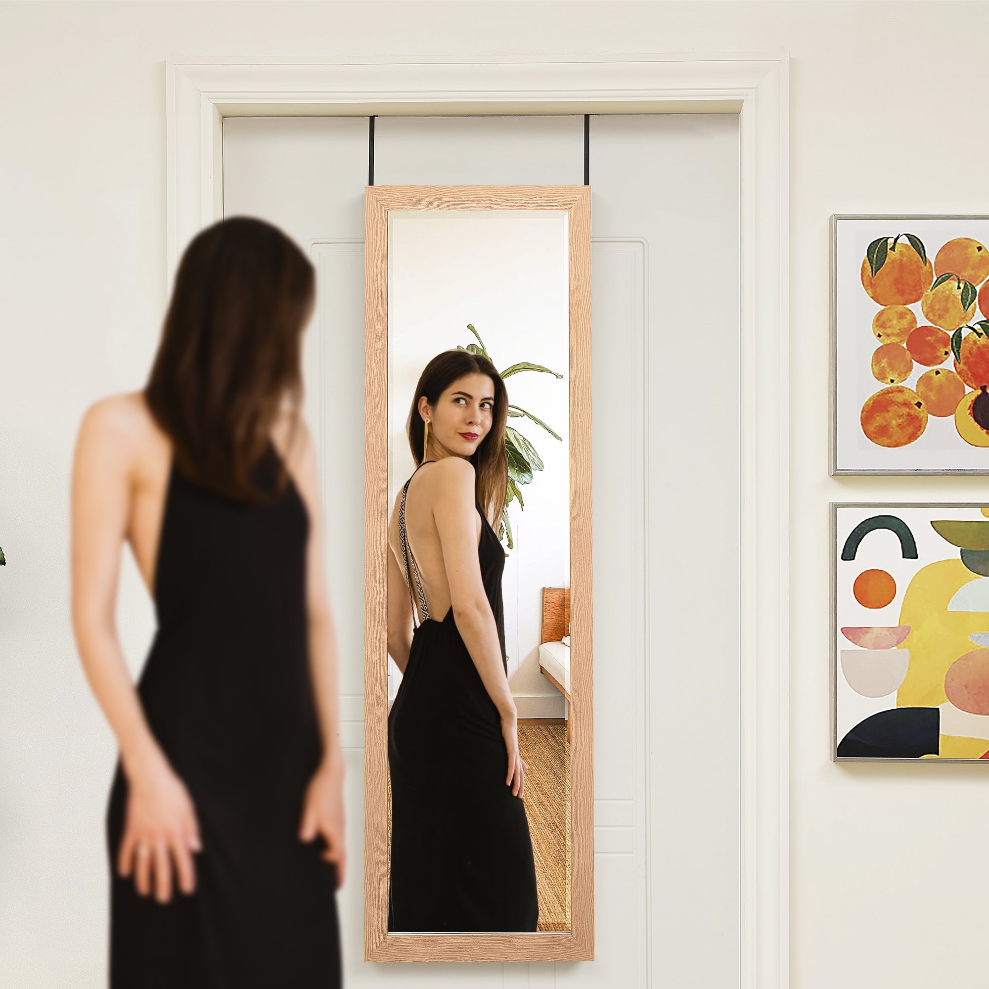Door Mirror, Full Length Mirror, Wall Mirror, Over The Door Mirror, Door Hanging Mirror, Full