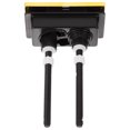thumbnail image 1 of IFANLANDOR Toilet Tank Dual Button Golden Rectangular Dual Flush 1Pcs For Home Improvement, 1 of 7