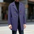 thumbnail image 2 of Fgnfyis Mens Coat Outdoor Casual Wool Blend Anorak Jacket for Versatile Wear Stylish and Functional Design for Everyday Adventures Jacket for Men PP1 L, 2 of 6