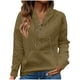 thumbnail image 2 of HongQid Womens Hoodies Hooded Sweatshirt Loose Casual Long Sleeve Drawstring Pullover Tops, 2 of 6