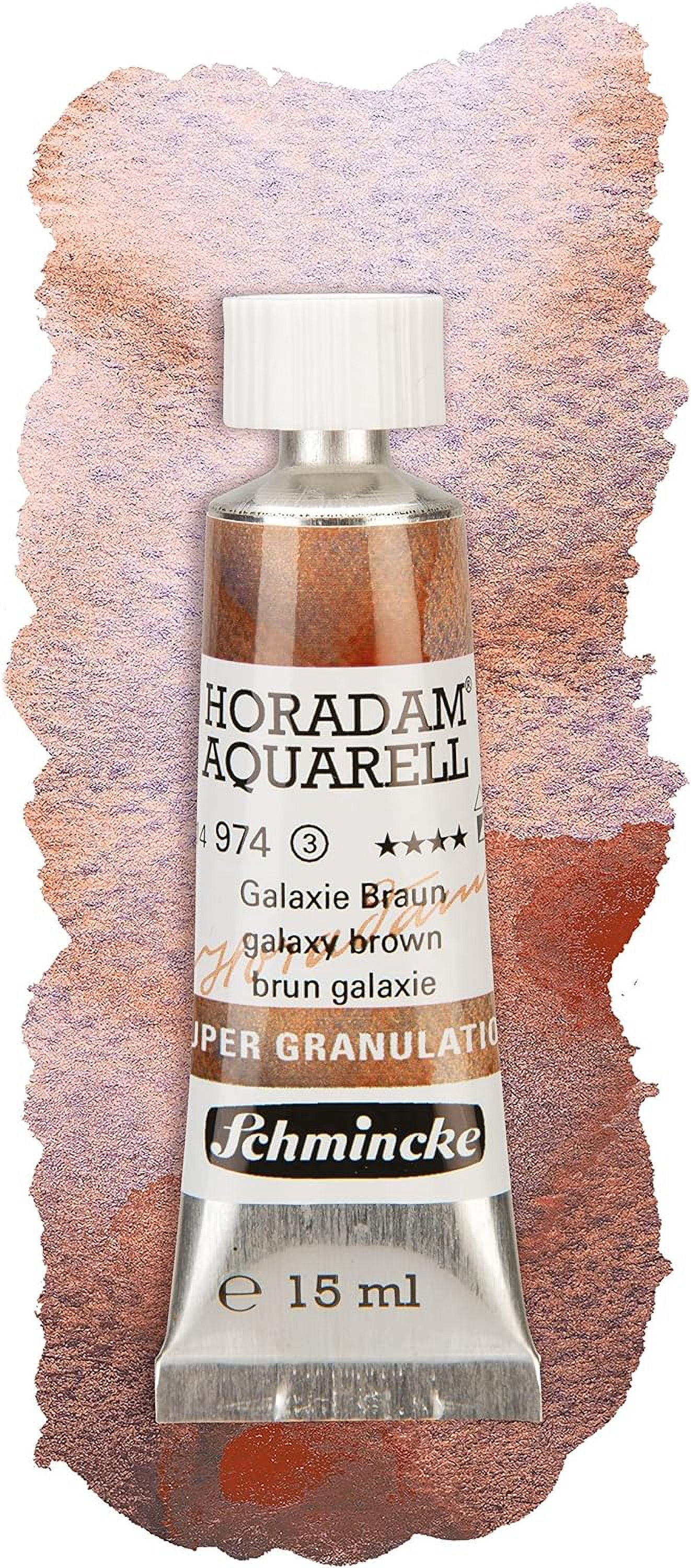Schmincke Horadam Aquarell Artist Watercolor - Galaxy, Supergranulation, Wood Box, Set of 5, 15 ml, Tubes