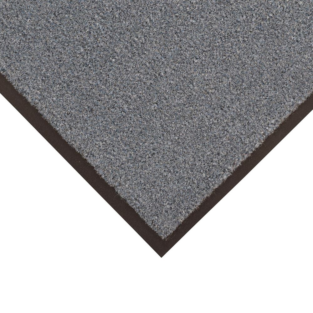 for Wet and Dry Areas 3 Width x 5 Length x 3/8 Thickness Dark Toast NoTrax T37 Fiber Atlantic Olefin Entrance Carpet Mat 