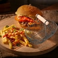 thumbnail image 5 of NIYANGLE Snacks Basket Fruit Bread Basket Iron 1Pack 7.5X5.5X4.7In, 5 of 8