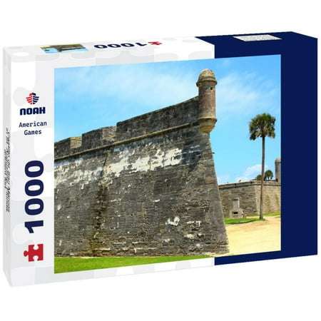 Noah Jigsaw Puzzle Castillo de San Marcos in St. Augustine, Florida. ancient fort 1000 pieces