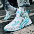 thumbnail image 4 of Bolognifi Men's Basketball Shoes Sports Shoes Anti Slip Basketball Boots, 4 of 5