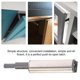 thumbnail image 4 of VILLCASE Paquete de 10 Cierres Magn&eacute;ticos Para Puertas, Cierres Push de Empuje Magn&eacute;tico Push de Acero Inoxidable para Abrir Los Pestillos T&aacute;ctiles Del Im&aacute;n, 4 of 9