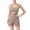 Khaki B, variant on ZQUUVOU Women's Seamless Shapewear Set 2-Piece High Waisted Butt Lifting Shorts Padded Sports Bra Fitness Gym Olive Green