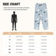 thumbnail image 3 of Balery Skiing penguin Bear Pantalones de pijama para mujer, pijamas ultraligeros, pantalones de estar por casa-XX-Large, 3 of 6