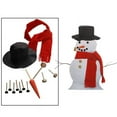 thumbnail image 5 of Snowman Scarf Carrot Nose Snowman Christmas Winter Party, 5 of 6