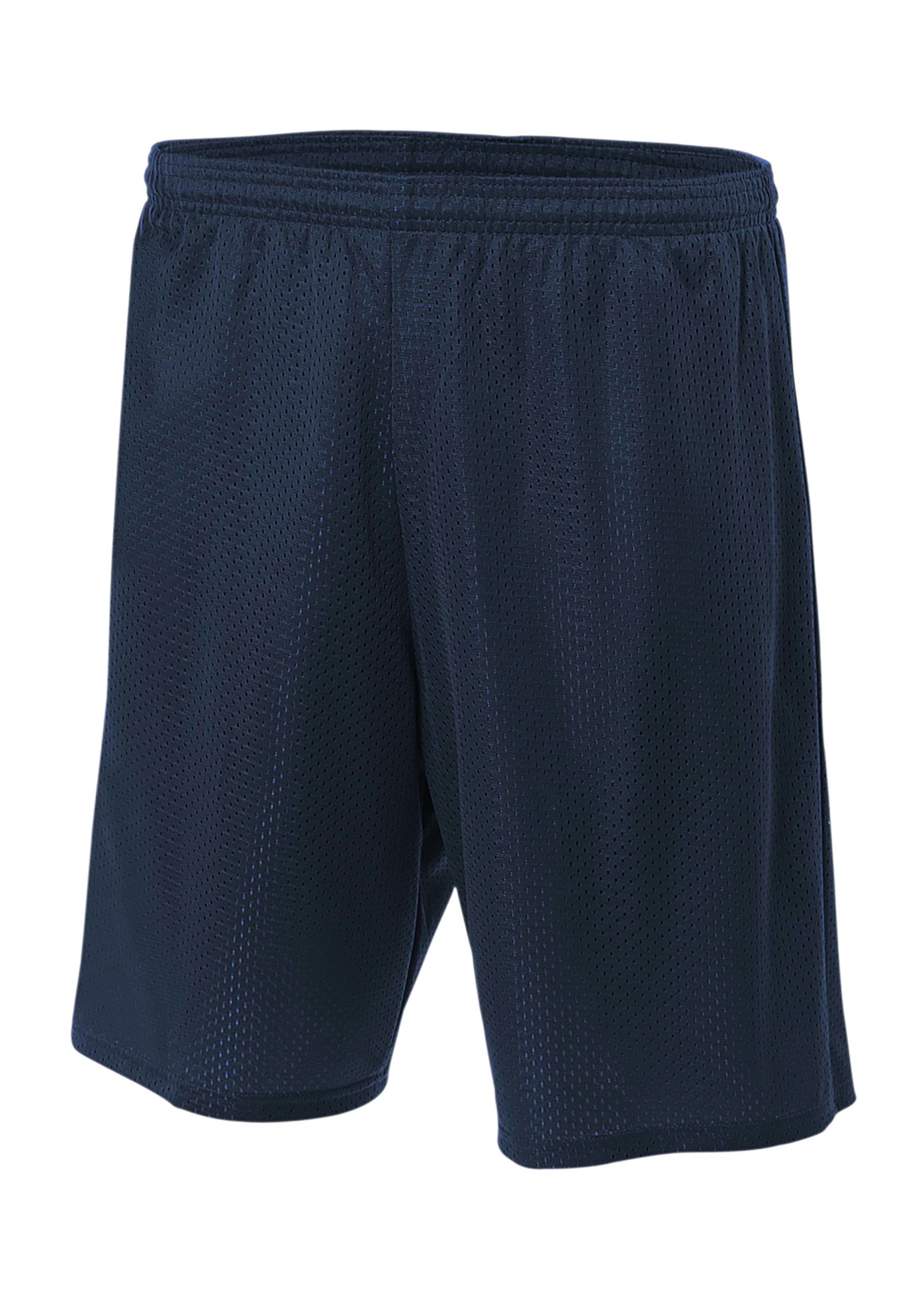 A4 - A4 NB5301 Youth Lined Tricot Mesh Shorts - Navy - L - Walmart.com ...
