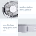 thumbnail image 4 of Ventilador de escritorio Bearachild Refrigerador de aire portátil Blanco, 4 of 6