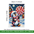 thumbnail image 6 of 1 PC, 2D Flat/ Garden flag, design pattern, 11.8x17.7 inches (30x45cm), fashionable 2D pattern, autumn Thanksgiving, Halloween garden flag, home, outdoor, courtyard, lawn, garden, holiday and holiday, 6 of 10
