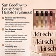 thumbnail image 2 of Kitsch Hair Perfume For Women (Discovery Set) - Pistachio Latte, Warm Sugar, Sheer Violet & Amber Waves - Patented Odor-Eliminating Technology, Hair Spray and Body Mist - 4 x 1.5ml, 2 of 4