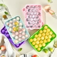 thumbnail image 4 of 25 Grid Silicone Ice Ice Cube Tray Small Round Ice Cube Ice Box Round Ice Cube Tray Ice Cube Mold Easy To Use, 4 of 5