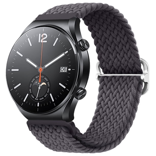 Adecuado para la correa de reloj Xiaomi S1/S2 Correa elástica trenzada de nailon ajustable