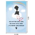 thumbnail image 5 of Tarjeta de condolencia COLINHELIN por la pérdida de un perro Rainbow Bridge 20 x 14 cm, 5 of 5