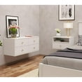 thumbnail image 2 of Prepac Hanging Dresser and Nightstand Set, 2 of 9