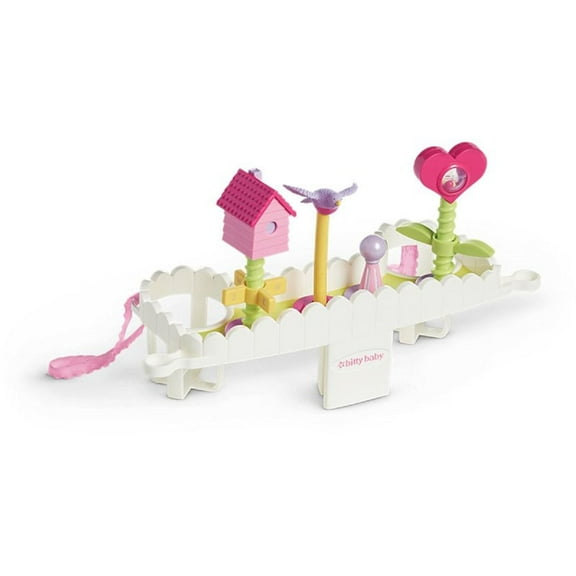 American Girl Bitty Baby Toy Garden for 15 Inch Dolls (Bitty Stroller or Travel Seat Accessory)