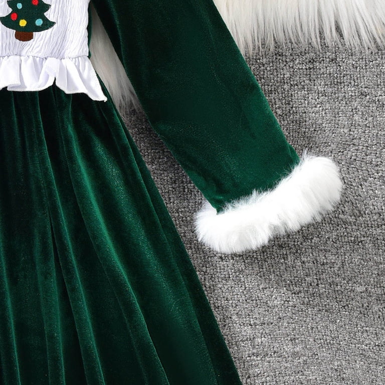 white christmas dresses North Pole Princess Tiered Tulle Dress – Mia Belle Girls