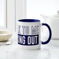 thumbnail image 6 of CafePress - Don't Talk To Me Mug - 11 oz Ceramic Mug - Novelty Coffee Tea Cup, 6 of 6
