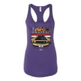 thumbnail image 2 of Wild Bobby, Mustang Powered by Ford Performance Cars and Trucks Women Racerback Tank Top, Purple Rush, Large, 2 of 6