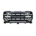 thumbnail image 4 of AMERICAN MODIFIED Front Armor Grille w/LED Off-Road Lights DRL Turn Siganl & Camera Bracket Matte Black For 2022+ GMC Sierra 1500, 4 of 10