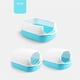 thumbnail image 5 of 1/2PCS Plastic With Spoon Cat Excrement Basin Front Lift Cover Pet Litter Box Clean Basin Pet Bedpan Toilet Pets Supplies Splash ShopWise Round, 5 of 16