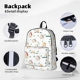 thumbnail image 4 of Goofa Cartoon House Printed Backpack,Laptop Backpack,Durable Anti-Theft Travel Work Backpack,Water-resistant Backpack, 4 of 9