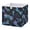 Dragonflies Pattern, variant on Fabric Storage Bins Foldable Cube For Home Organization Baskets Nautical-themed Purple Background