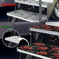 thumbnail image 6 of Yuyamidu Red Rose RV Step Covers 4 Pack RV Step Protectors Universal RV Stair Covers Washable Camper Step Covers Easy to Install RV Camper Accessories, 6 of 7