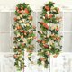 thumbnail image 4 of Guirnalda de 3 piezas de flores de rosa artificial para boda, hogar, jardín, fiesta, decoración (amarillo), 4 of 4