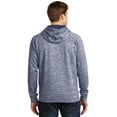 thumbnail image 2 of Sport-Tek PosiCharge Electric Heather Fleece Hooded Pullover-XS (True Navy Electric), 2 of 6