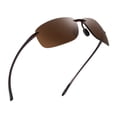 thumbnail image 1 of Gafas de sol deportivas JIM HALO TR90 sin montura UV400 para hombre y mujer, 1 of 8
