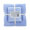 thumbnail image 2 of Cheers.US Bath Towels Set of 2 Quick Drying Polyester Towels Highly Absorbent Softness Towels for Bathroom Fitness Shower Sport, 2 of 7