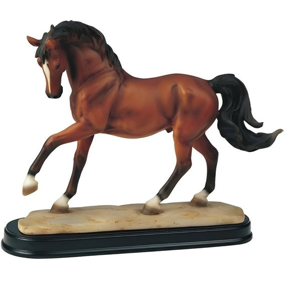 FC Design 8"H Brown Walking Horse Figurine Statue Sculpture Ornament Decoration Home/Room Decor and Unique Gift Ideas for Housewarming, Holidays and Birthdays