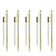 thumbnail image 1 of Kit de 5 Bolígrafos Finos para Torneado de Madera, Bolígrafo Giratorio de 7 mm con Recambio, Ideal para Regalos de Bricolaje Dorados., 1 of 8