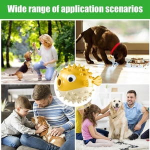Jouets pour chiens de distribution Jouets interactifs pour chiens d'échec Jouets de distribution pour chiens Squeaky Jouets à chiens pour les garder occupés
