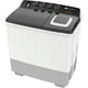 thumbnail image 1 of White Westinghouse  Lavadora doble tina  19 kg  WWXCTT301408QBK Gabinete en polipropileno  4 niveles de agua  4 perillas de control  Bajo consumo de energía  Ahorro de agua, 1 of 7