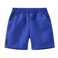 thumbnail image 4 of MEZZALL Toddler Boys Girls Solid Color Sport Shorts Kids Casual Shorts Daily Wear Fashionable / 2-3 Years, 4 of 5