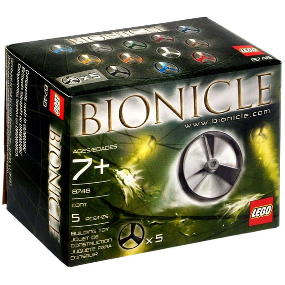 Pre-Owned LEGO Bionicle Rhotuka Spinners Set #8748