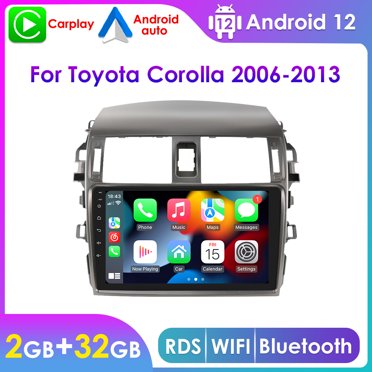 Leeocar 9-Inch Android 12 Car Stereo – 2GB+32GB GPS Navigation For Toyota Corolla 2009–2013