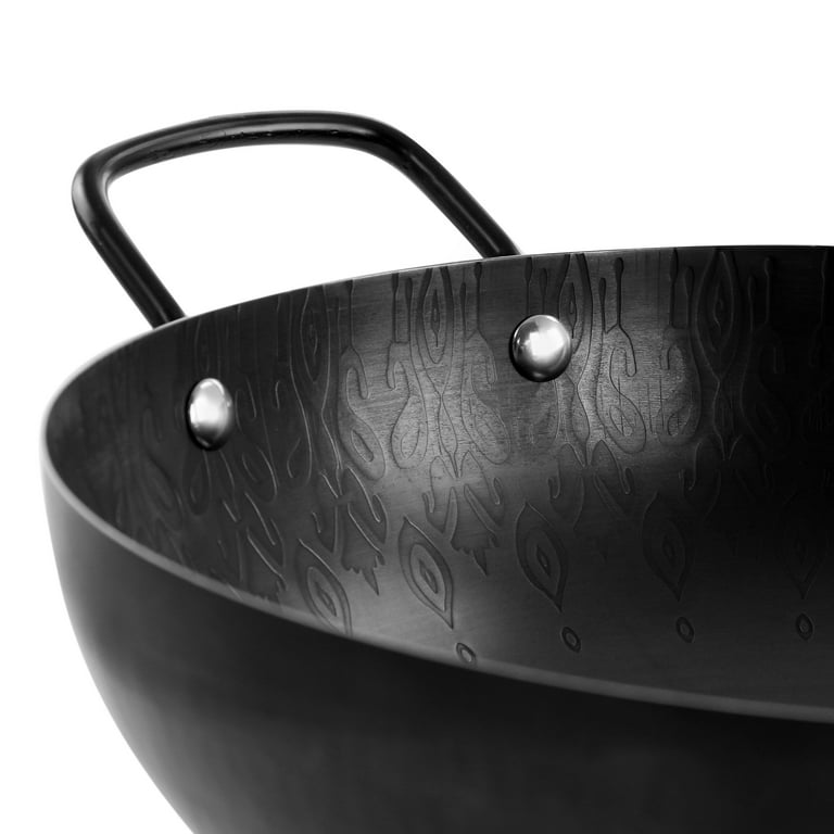 Walmart has these cast iron woks for $50 - anyone able to shed some light  on how well they really work vs my 12 deep pan : r/castiron