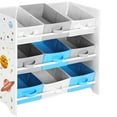 thumbnail image 1 of SONGMICS Children's Storage Shelf for Toys and Books, Toy Chest with 9 Removable Boxes, 1 of 5