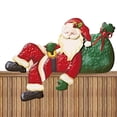 thumbnail image 4 of Paneles De Valla Navideños Decoración Interior Del Jardín Decoración Navideña Para Exteriores Valla Decorativa Valla Decorativa Ocasiones Especiales Papá Noel En Exteriores Muñeco De Nieve Navidad F, 4 of 7